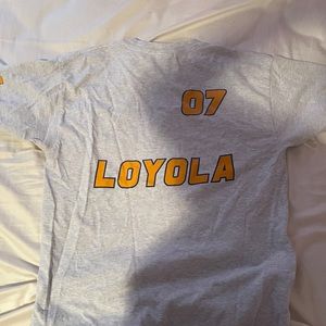 college tee shirt